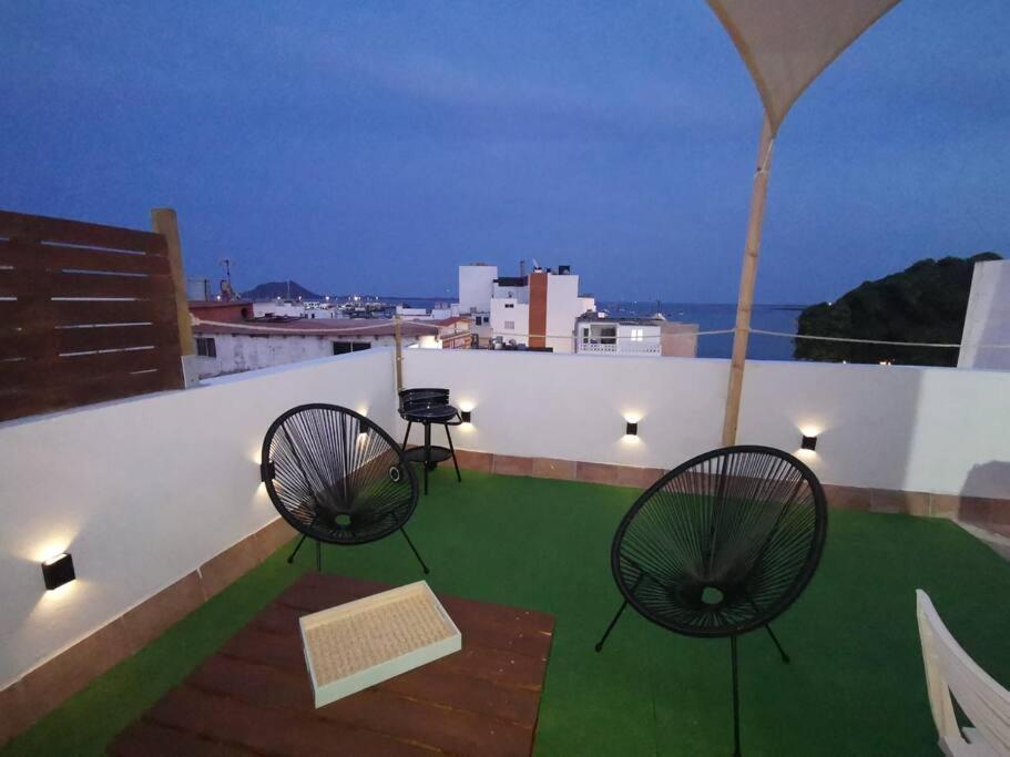 Apartamento Con Vistas Al Mar En El Centro De Corralejo Exterior foto